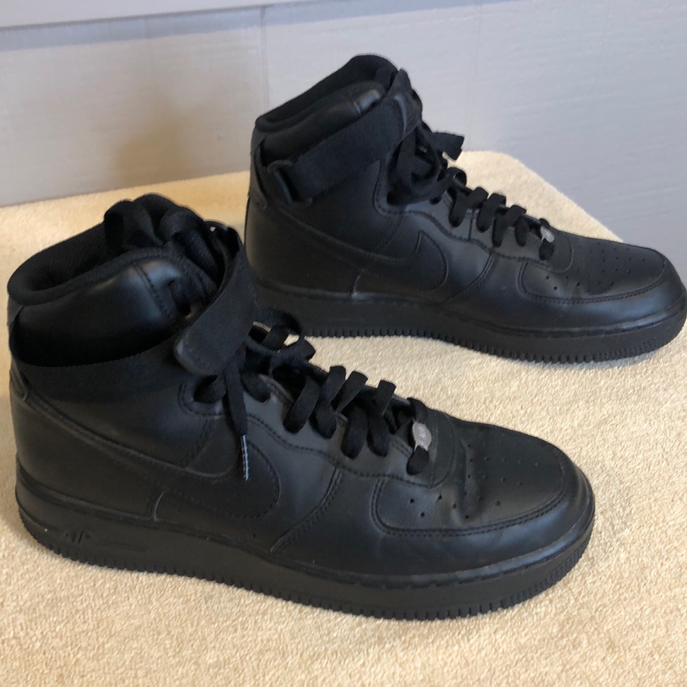 Nike Black High-Top Sneakers